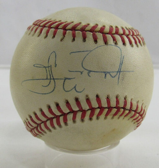 Carl Everett Signed Auto Autograph Rawlings Baseball B115