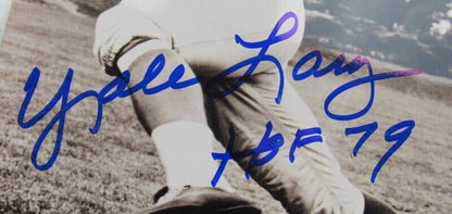 Yale Lary Signed Auto Autograph 8x10 Photo I