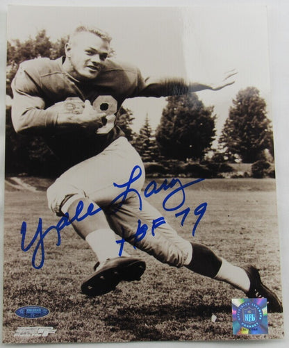 Yale Lary Signed Auto Autograph 8x10 Photo I