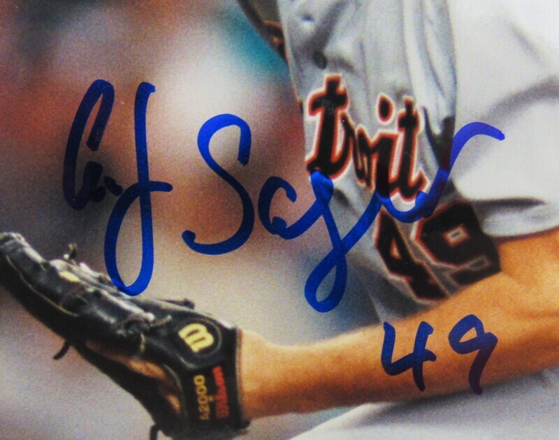 AJ Sager Signed Auto Autograph 8x10 Photo I