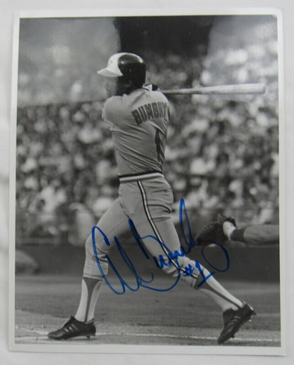 Al Bumbry Signed Auto Autograph 8x10 Photo I