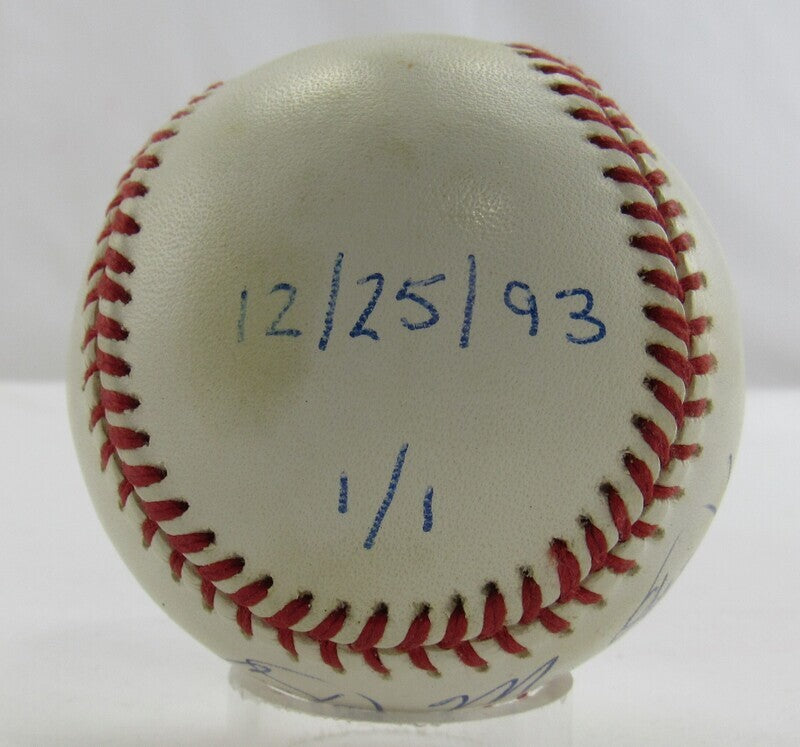 Carlos Aponte Artist Illustrator +1 Signed Auto Autograph Rawlings Baseball B99