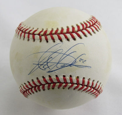 Alex Ochoa Signed Auto Autograph Rawlings Baseball B106