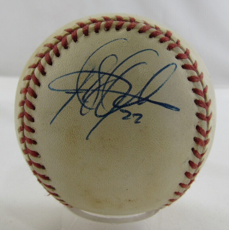 Alex Ochoa Signed Auto Autograph Rawlings Baseball B107