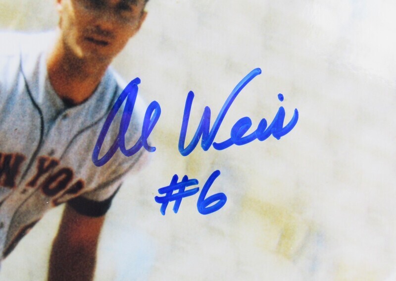 Al Weis Signed Auto Autograph 8x10 Photo II