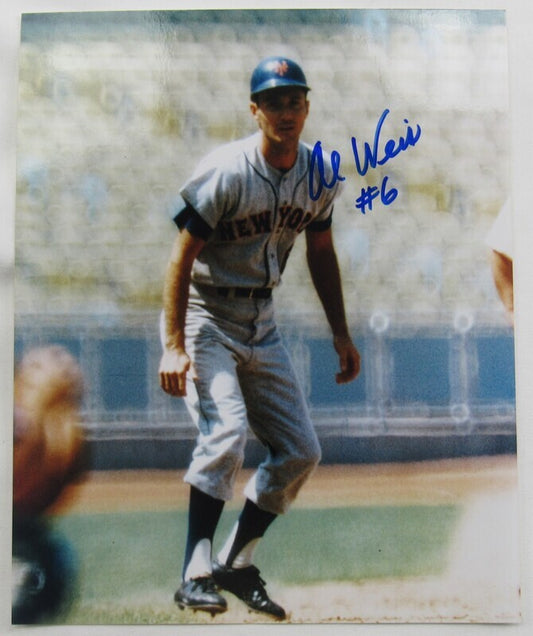 Al Weis Signed Auto Autograph 8x10 Photo II