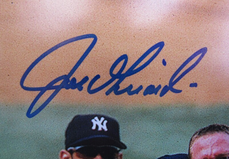 David Cone Joe Girardi Signed Auto Autograph 11x14 Perfect Game Photo w/ Insc JSA Witness