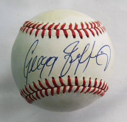 Gregg Jefferies Signed Auto Autograph Rawlings Baseball B91