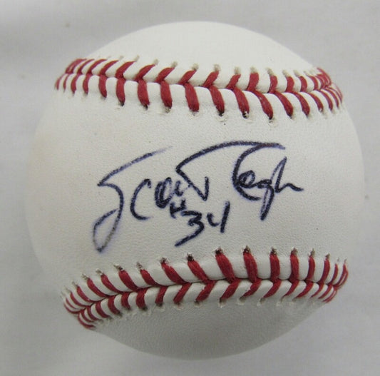 Scott Cooper Signed Auto Autograph Rawlings Baseball B96