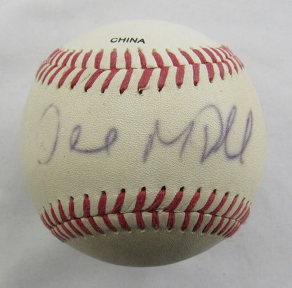 Darnell McDonald Signed Auto Autograph Rawlings Baseball B100