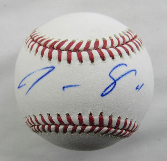 Justus Sheffield Signed Auto Autograph Rawlings Baseball B103