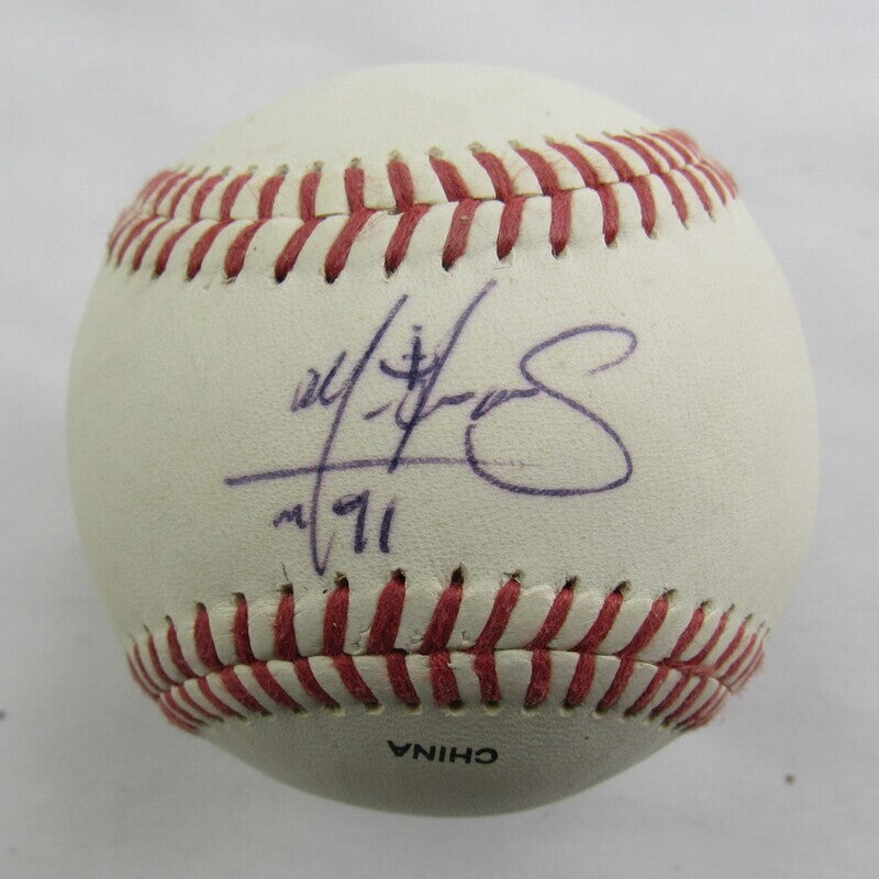 Alfredo Aceves Signed Auto Autograph Rawlings Baseball B104