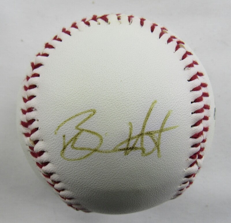 Brian Hunter Signed Auto Autograph Baseball B107