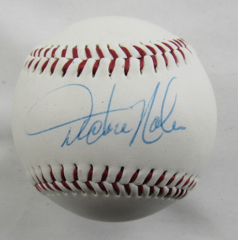 Dickie Noles Signed Auto Autograph Baseball B109