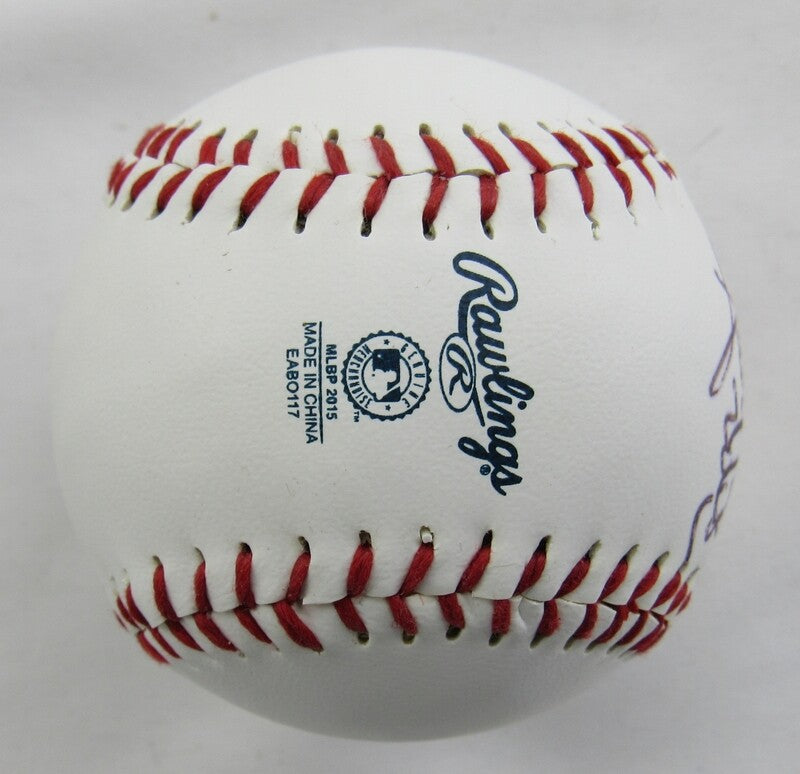 Sam Horn Signed Auto Autograph Red Sox Logo Baseball B113