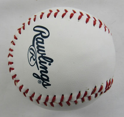 Sam Horn Signed Auto Autograph Red Sox Logo Baseball B113