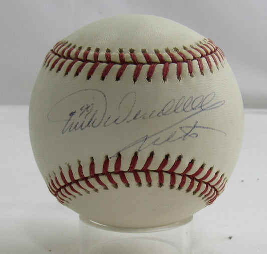 Turk Wendell Signed Auto Autograph Rawlings Baseball B123