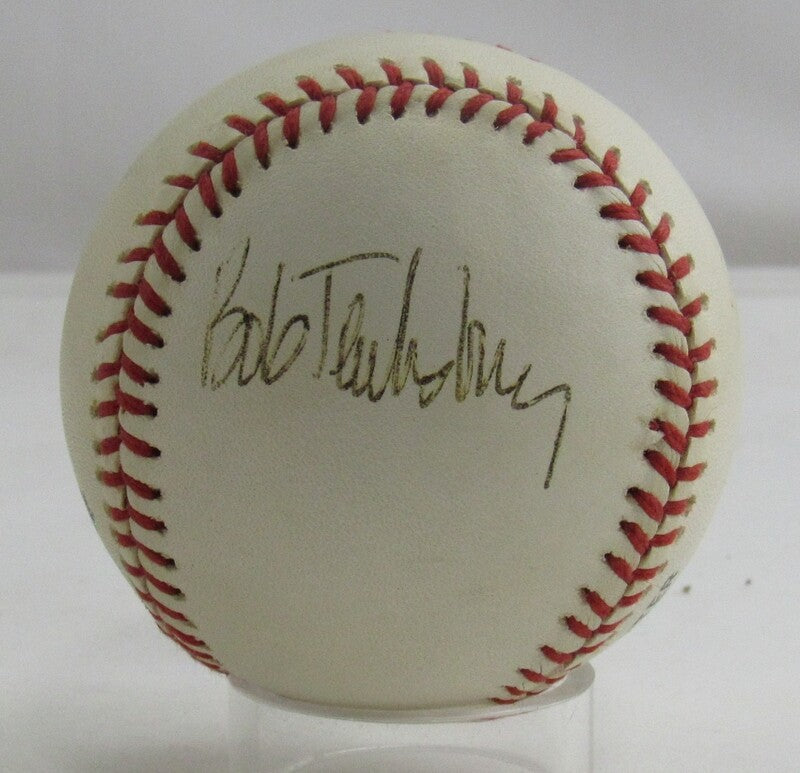 Bob Tewksbury Signed Auto Autograph Rawlings Baseball B119