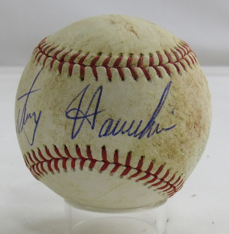 Courtney Hawkins Signed Auto Autograph Rawlings Baseball B113