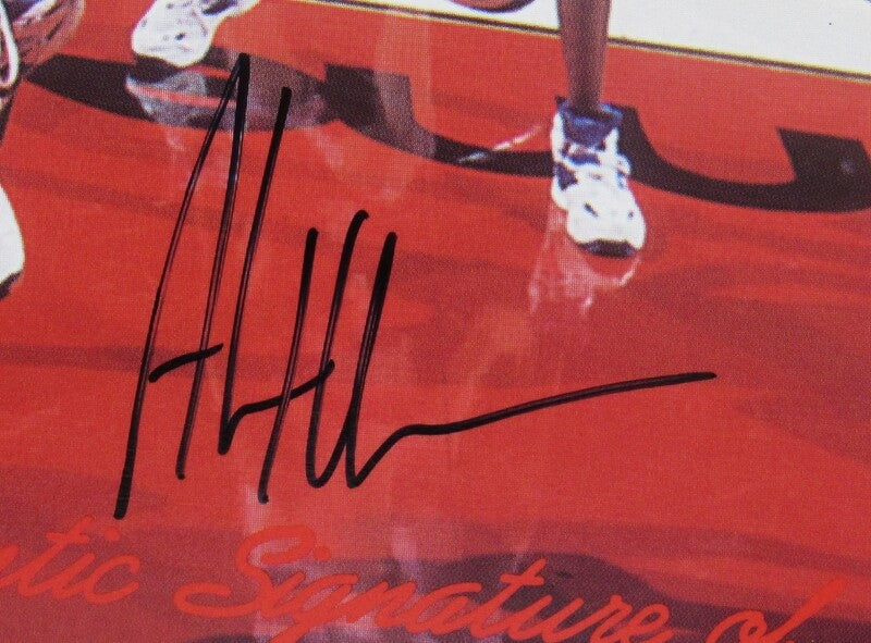 Alan Henderson Signed Auto Autograph 1995 Signature Rookies 8x10 Basketball Card w/ COA