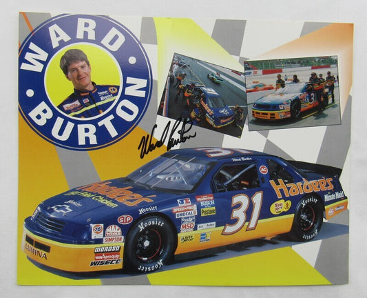 Ward Burton Signed Auto Autograph 8x10 Photo