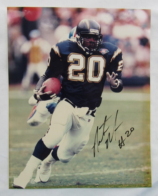 Natrone Means Signed Auto Autograph 8x10 Photo II