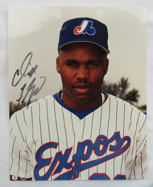 Cliff Floyd Signed Auto Autograph 8x10 Photo III