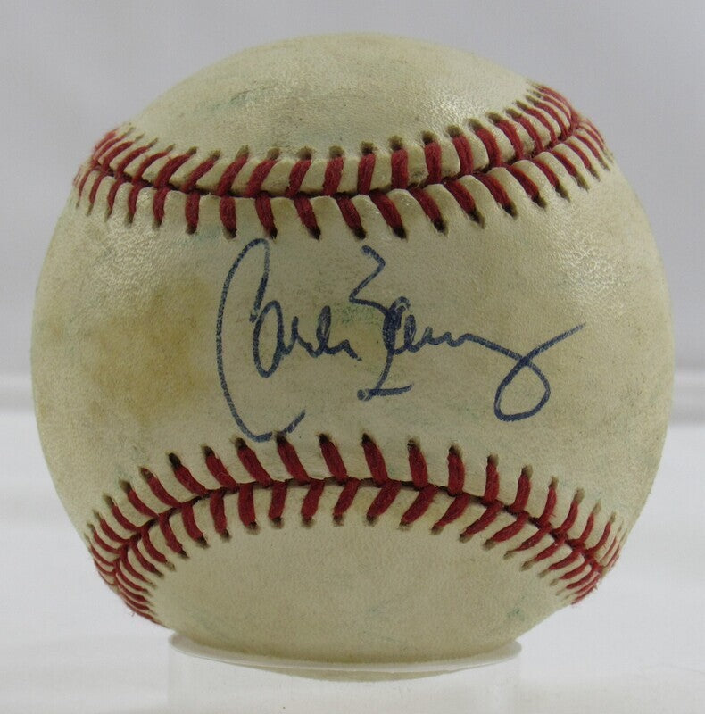 Carlos Baerga Signed Auto Autograph Rawlings Baseball B101