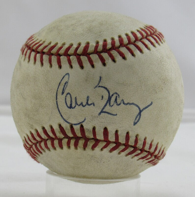 Carlos Baerga Signed Auto Autograph Rawlings Baseball B102