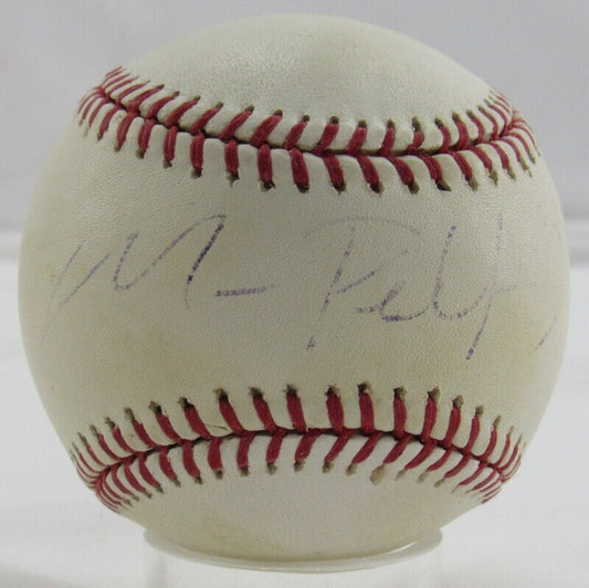 Mike Pelfrey Signed Auto Autograph Rawlings Baseball B99