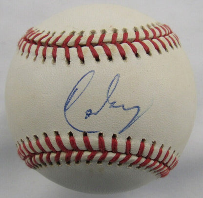 Carlos Baerga Signed Auto Autograph Rawlings Baseball B108 II