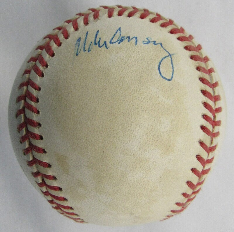 Cliff Floyd John Wetteland Mike Lansing Signed Auto Autograph Rawlings Baseball B108