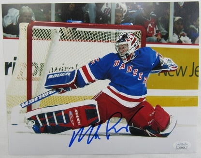 Mike Richter Signed Auto Autograph 8x10 Photo JSA COA III