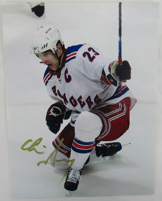 Chris Drury Signed Auto Autograph 8.5x11 Photo I