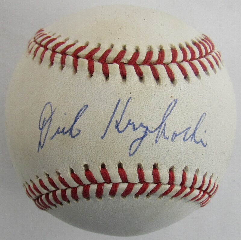 Dick Kryhoski Signed Auto Autograph Rawlings Baseball B121