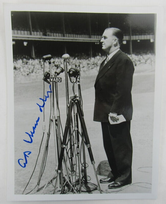 AB Happy Chandler Signed Auto Autograph 8x10 Photo II