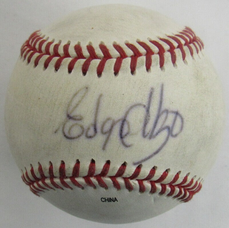 Edgardo Alfonzo Signed Auto Autograph Rawlings Baseball B120