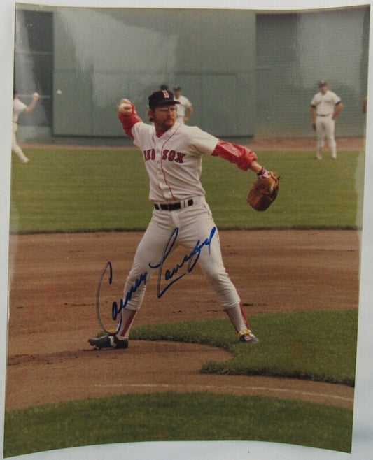 Carney Lansford Signed Auto Autograph 8x10 Photo I