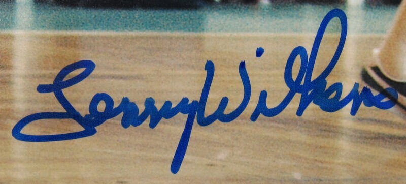 Lenny Wilkens Signed Auto Autograph 8x10 Photo IV