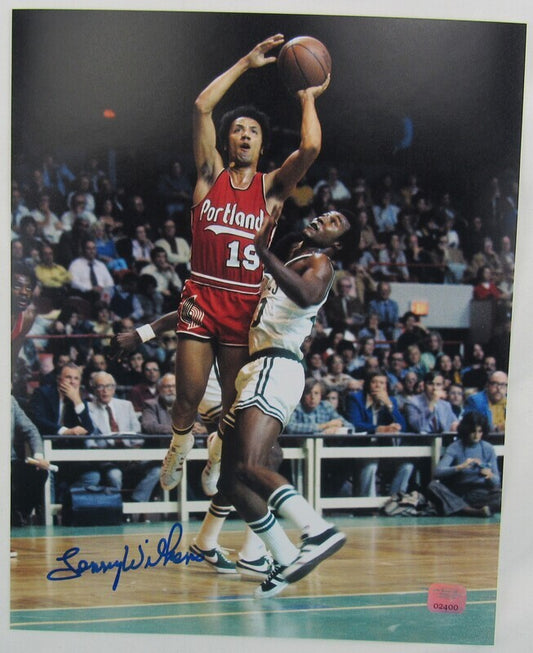 Lenny Wilkens Signed Auto Autograph 8x10 Photo IV