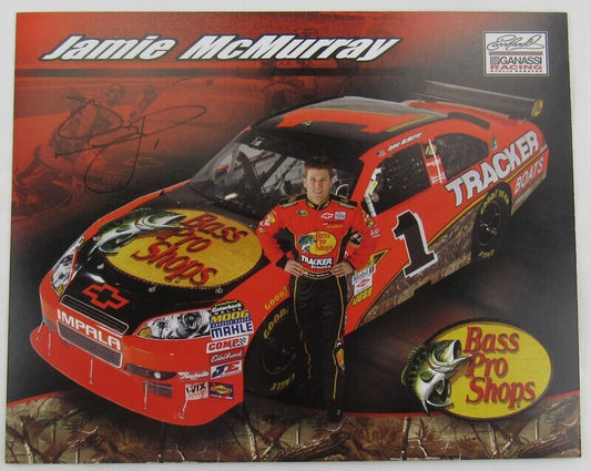 Jamie McMurray Signed Auto Autograph 8x10 Photo IV