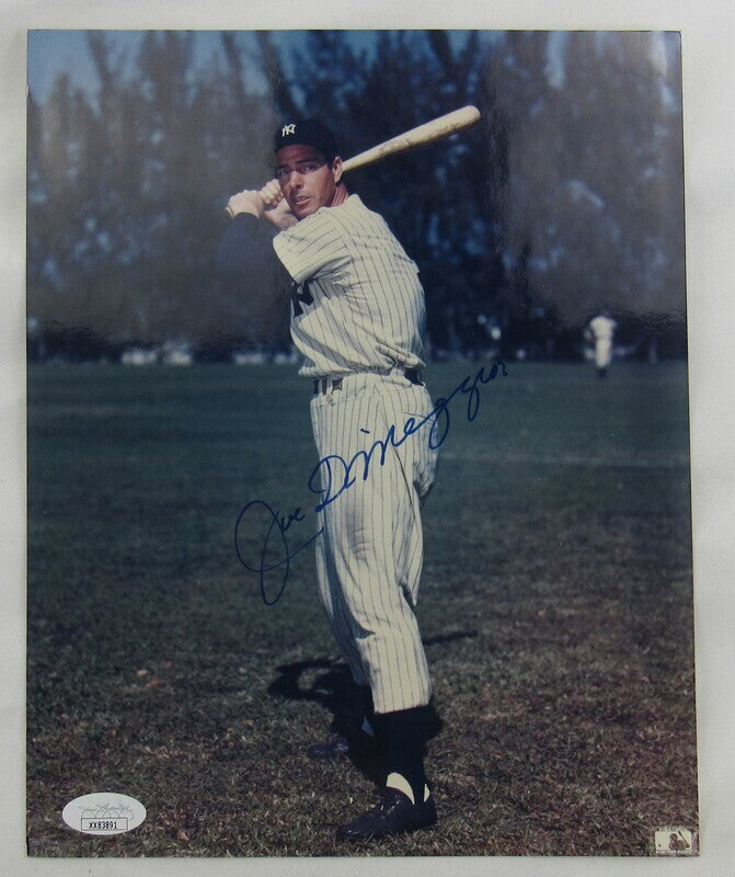 Joe DiMaggio Signed Auto Autograph 8x10 Photo JSA XX83891