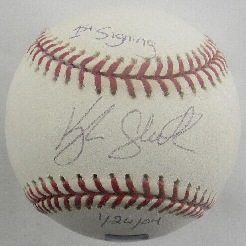 Kyle Sleeth Signed Auto Autograph Rawlings Baseball B105