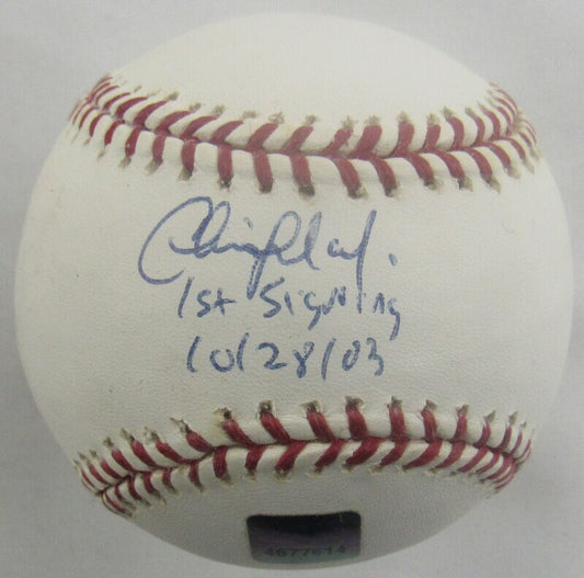 Chris Lubanski Signed Auto Autograph Rawlings Baseball w/ Insc B105