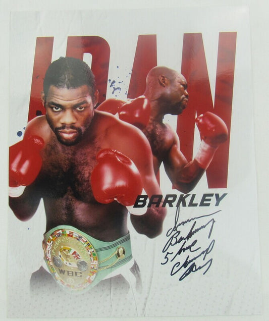 Iran Barkely Signed Auto Autograph 8x10 Photo VIII