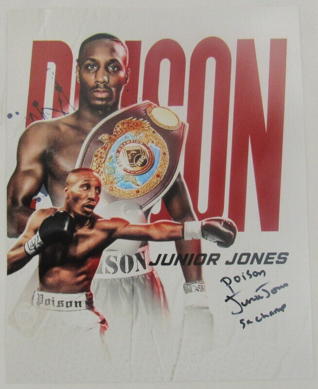 Junior Jones Signed Auto Autograph 8x10 Photo III