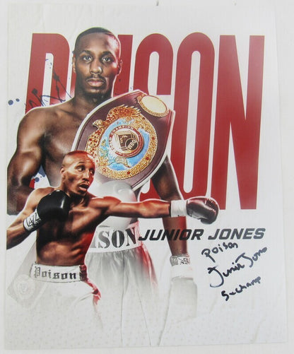 Junior Jones Signed Auto Autograph 8x10 Photo