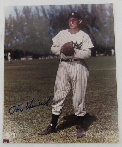 Tom Tommy Henrich Signed Auto Autograph 8x10 Photo