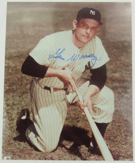 Gene Woodling Signed Auto Autograph 8x10 Photo