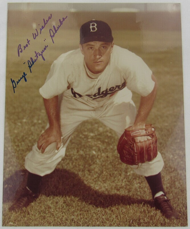 George Shotgun Shuba Signed Auto Autograph 8x10 Photo